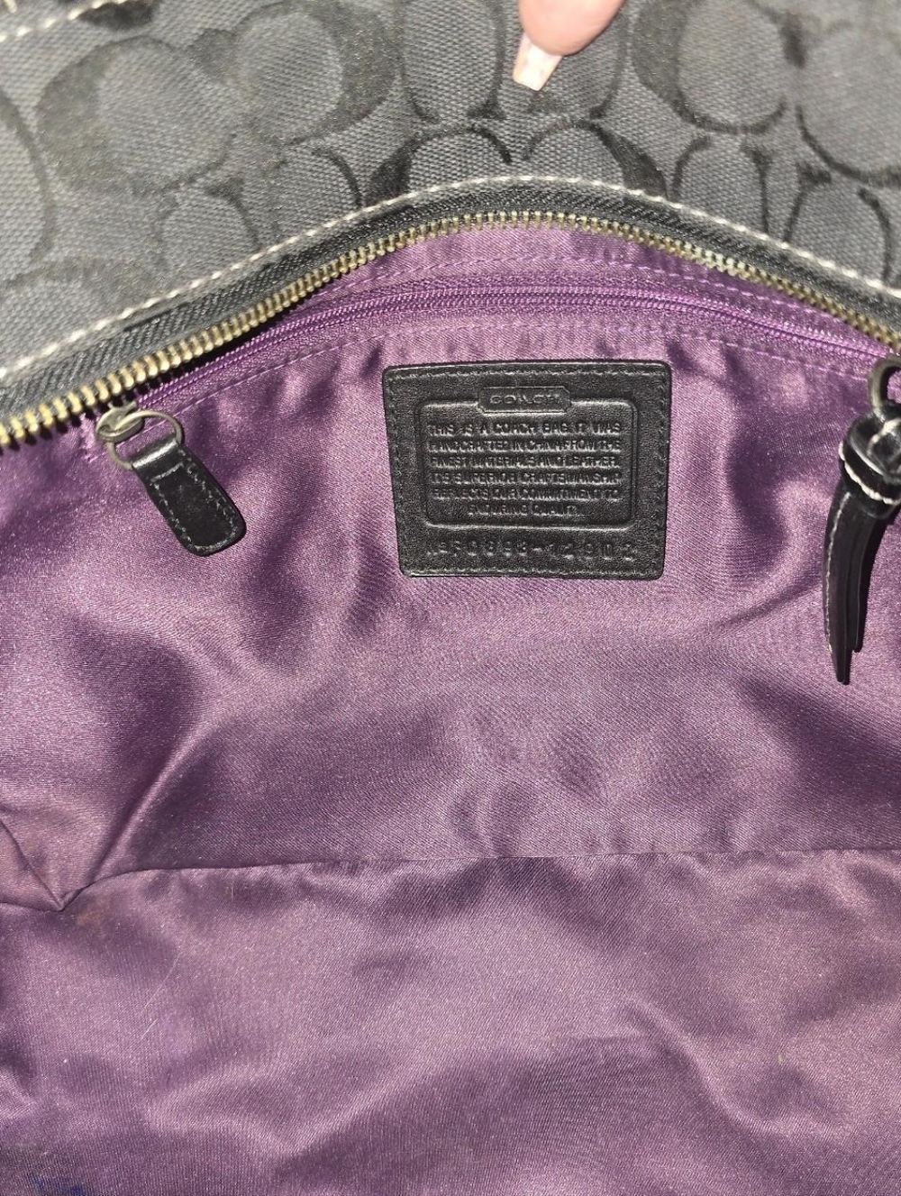 Vintage Coach Patchwork Tote Bag - Picture 5 of 5